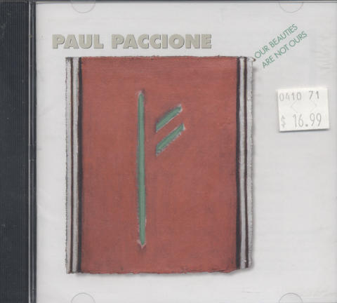 Paul Paccione CD
