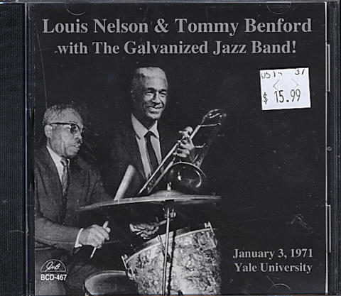 Louis Nelson & Tommy Benford CD