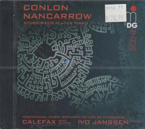 Conlon Nancarrow / Calefax Reed Quintet CD