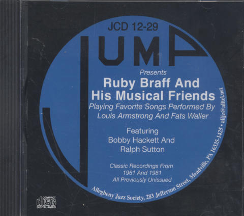 Ruby Braff and His Musical Friends CD