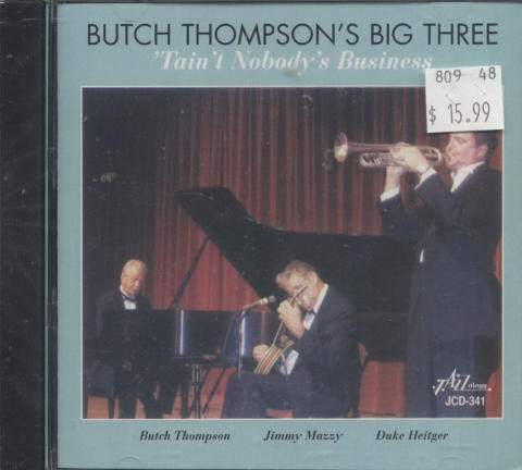 Butch Thompson's Big Three CD