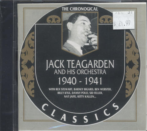 Jack Teagarden & His Orchestra CD