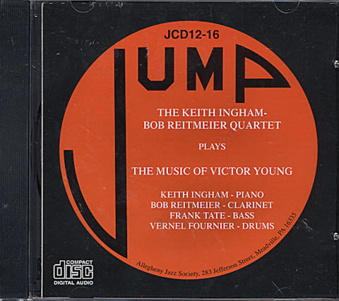 The Keith Ingham-Bob Reitmeier Quartet CD