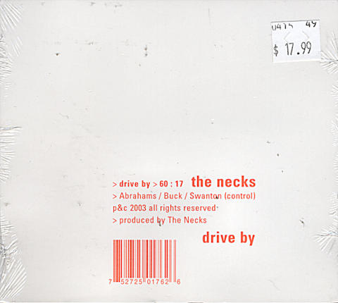 The Necks CD