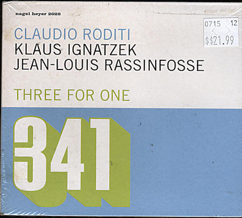 Klaus Ignatzek / Jean-Louis Rassinfosse / Claudio Roditi CD