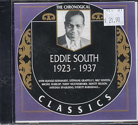 Eddie South CD