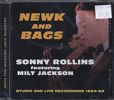 Sonny Rollins Featuring Milt Jackson CD