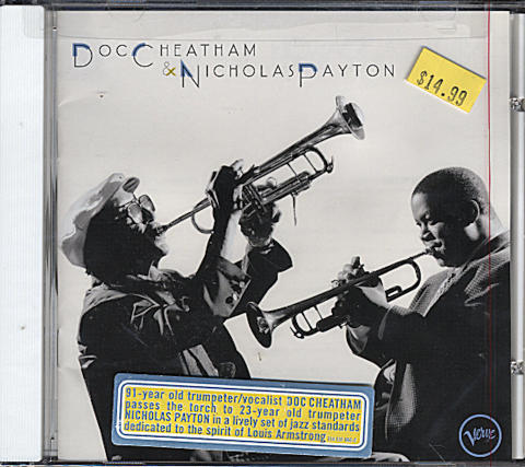 Doc Cheatham & Nicholas Payton CD