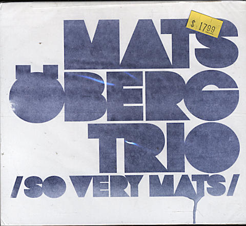 Mats Oberg Trio CD