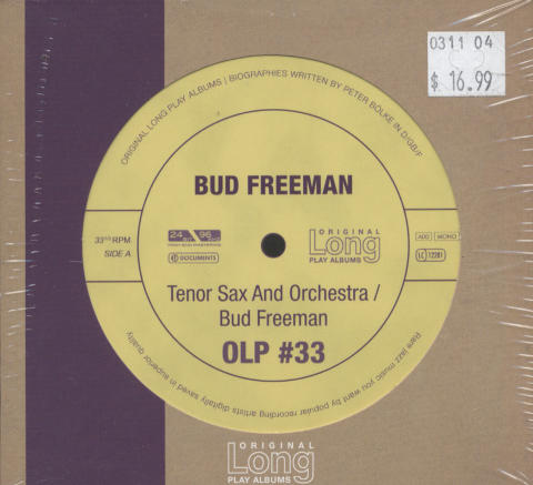 Bud Freeman CD