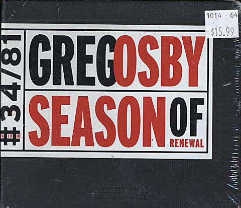 Greg Osby CD
