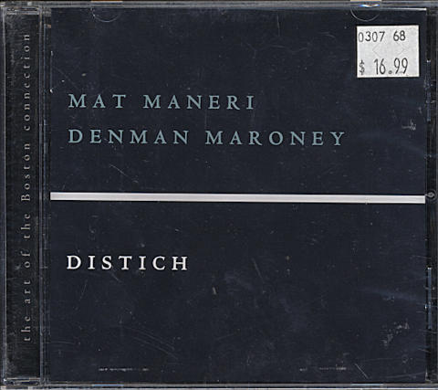 Mat Maneri / Denman Maroney CD