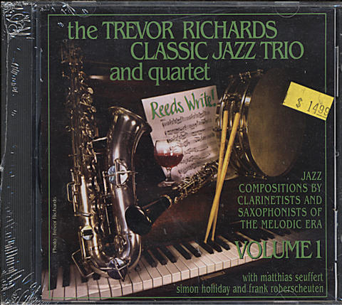 The Trevor Richards Classic Jazz Trio and Quartet CD