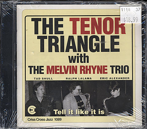 The Tenor Triangle CD