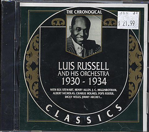 Luis Russell And His Orchestra CD
