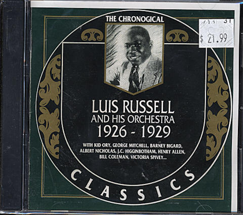 Luis Russell And His Orchestra CD
