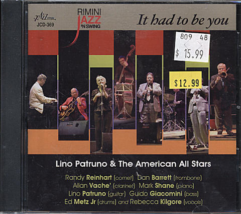 Lino Patruno & The American All Stars CD