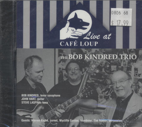 The Bob Kindred Trio CD