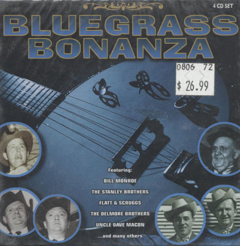 Bluegrass Bonanza CD