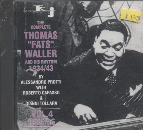 Thomas "Fats" Waller And His Rhythm CD