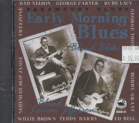 Early Morning Blues CD