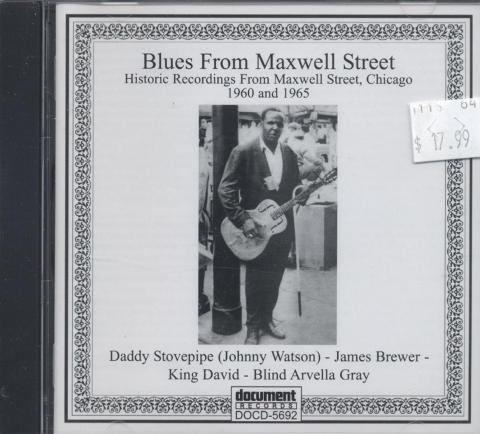Blues From Maxwell Street CD