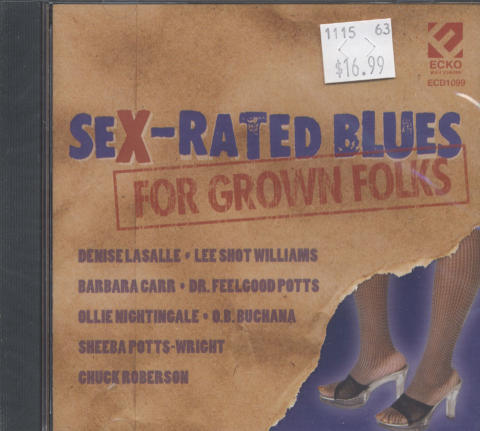 Sex - Rated Blues CD