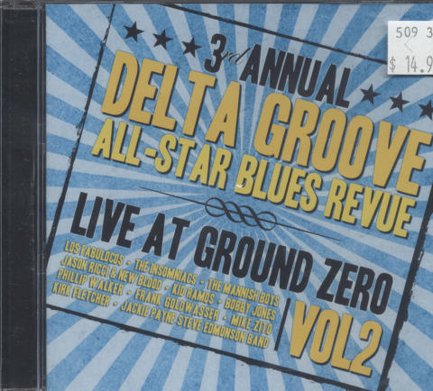 Delta Groove All-Star Blues Revue CD