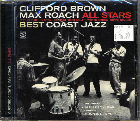 Clifford Brown / Max Roach All Stars CD
