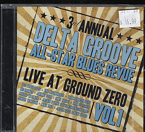 3rd Annual Delta Groove All-Star Blues Revue CD