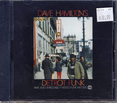Dave Hamilton's Detroit Funk CD