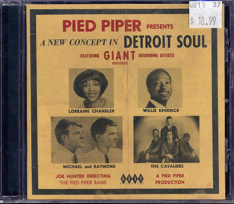 Pied Piper Presents A New Concept In Detroit Soul CD