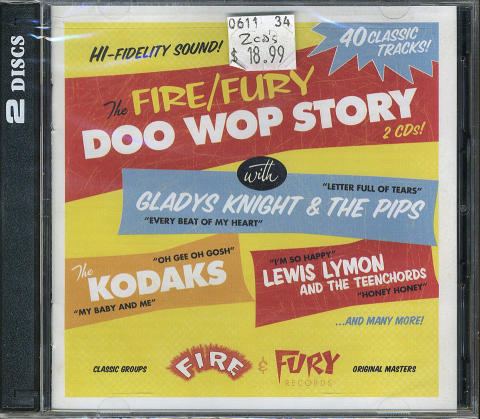 The Fire & Fury Doo Wop Story CD