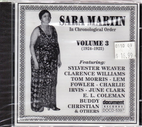 Sara Martin CD