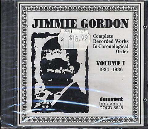 Jimmie Gordon CD