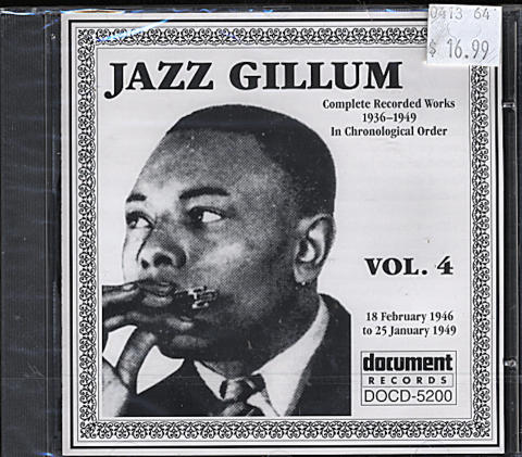 Jazz Gillum CD