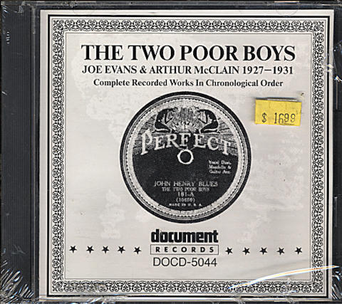 The Two Poor Boys CD