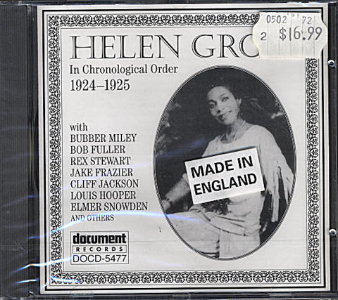 Helen Gross CD