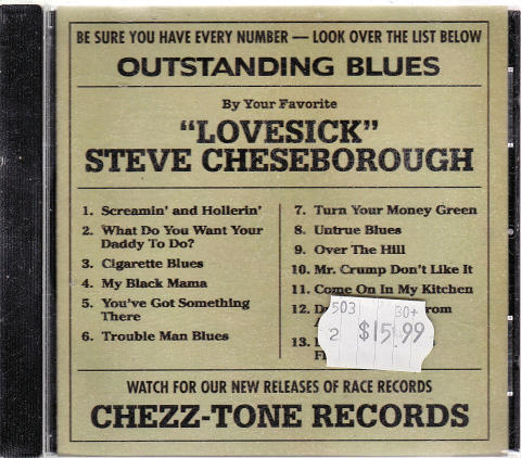 Steve Cheseborough CD