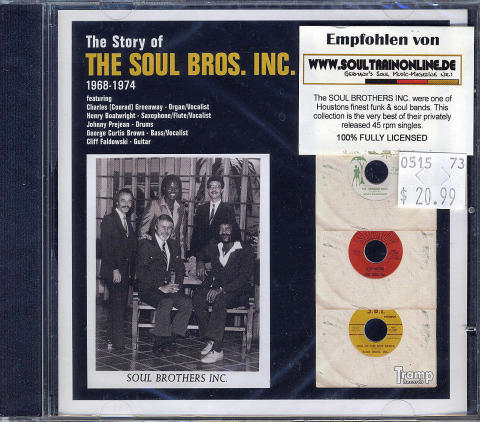 The Soul Brothers Inc. CD