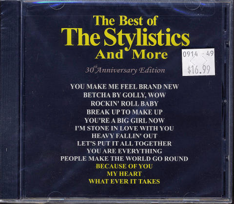 The Stylistics CD