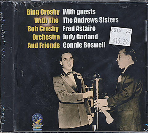 Bing Crosby With The Bob Crosby Orchestra CD