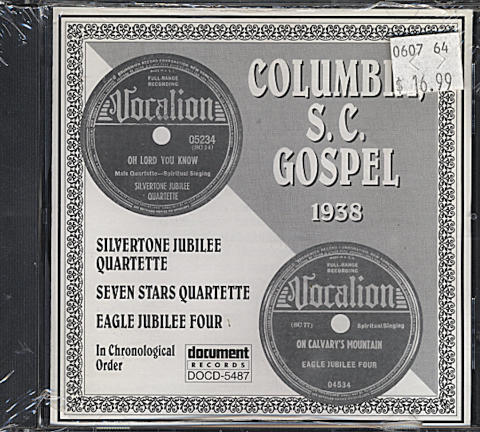 Silvertone Jubilee Quartette CD