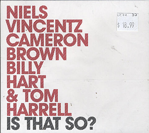 Niels Vincentz / Cameron Brown / Billy Hart / Tom Harrell CD