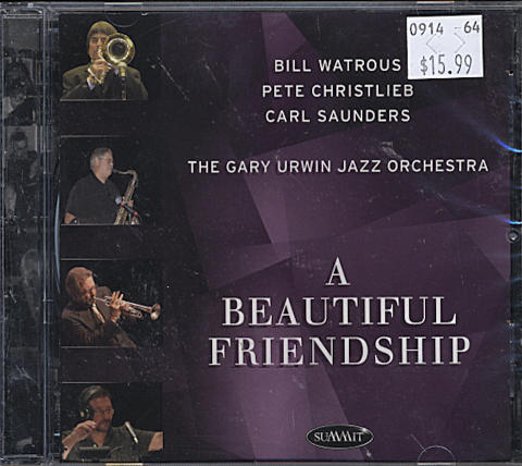 Bill Watrous / Pete Christlieb / Carl Saunders / The Gary Urwin Jazz Orchestra CD