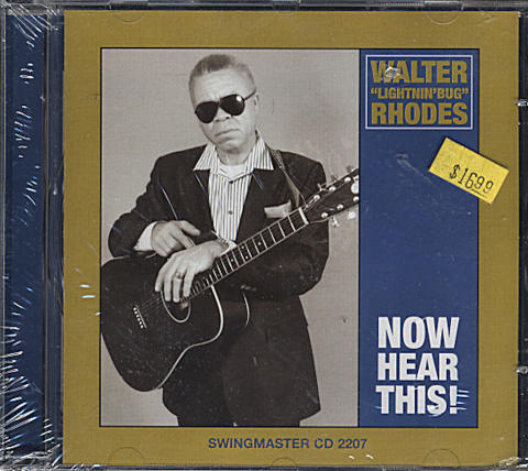 Walter "Lightnin' Bug" Rhodes CD