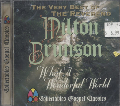 Reverend Milton Brunson CD