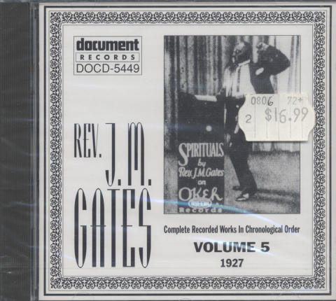 Rev. J. M. Gates CD