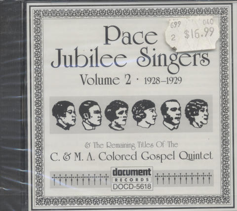Pace Jubilee Singers CD