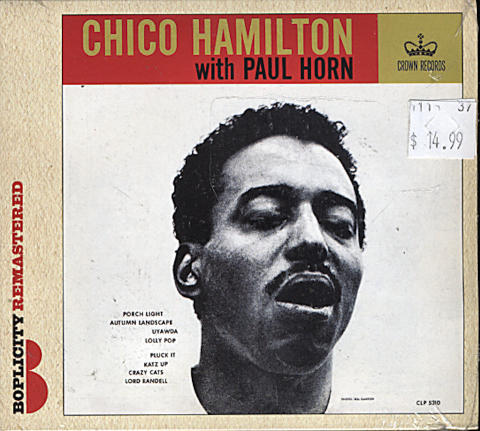 Chico Hamilton With Paul Horn CD